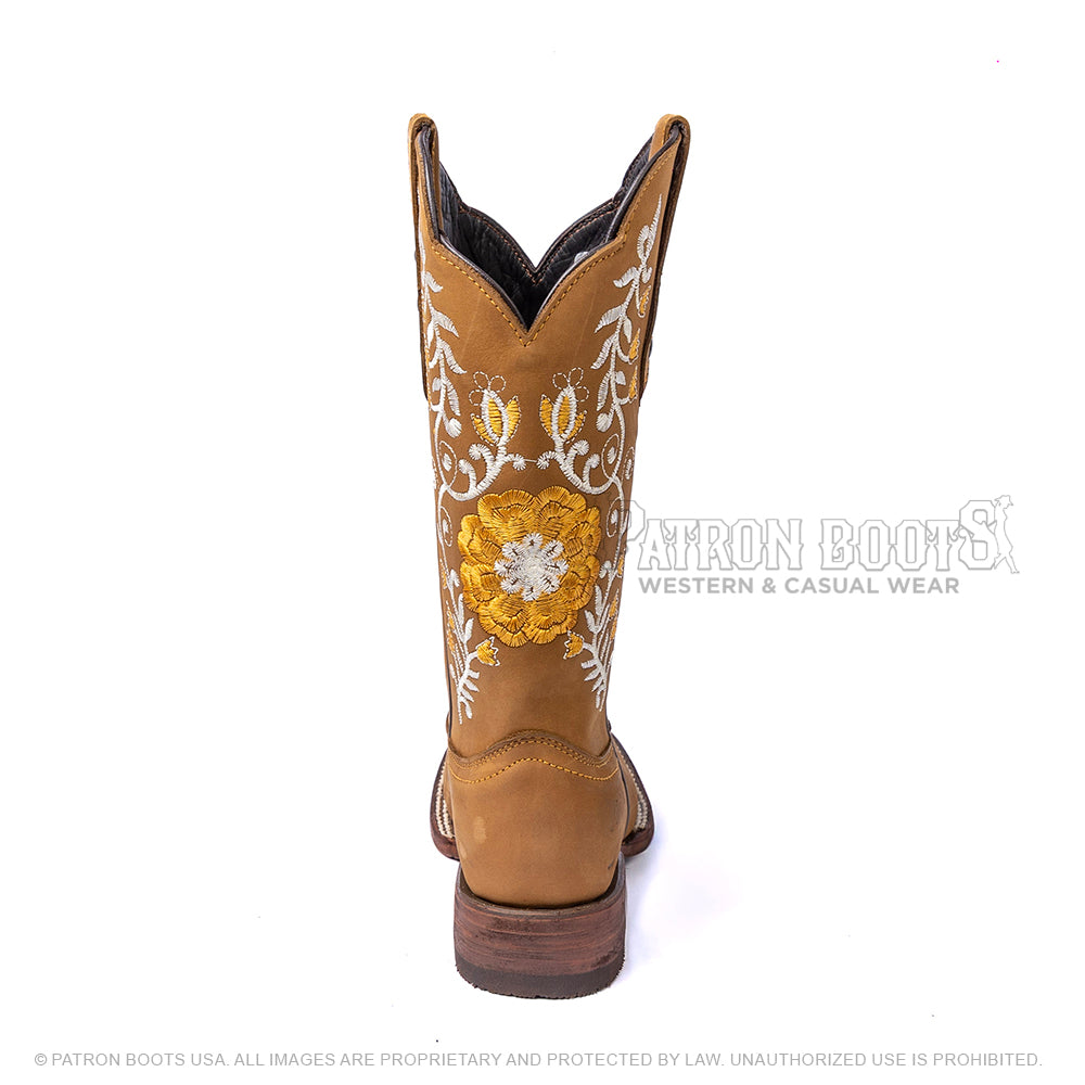 Botas Artillero Crazy Honey H-32 Flor