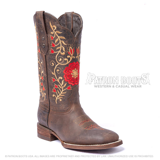 Botas Artillero Desert Brown / Red H-32 Flor
