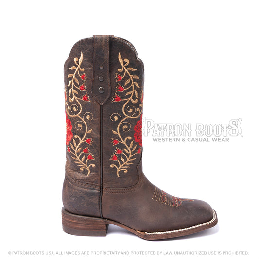 Botas Artillero Desert Brown / Red H-32 Flor