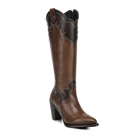 Cuadra Honey Embroidery & Studs & Zipper CC327