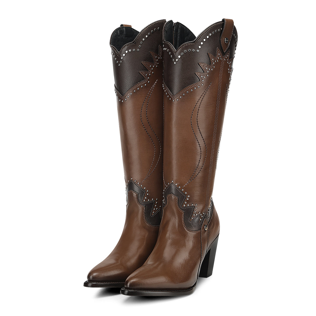 Cuadra Honey Embroidery & Studs & Zipper CC327