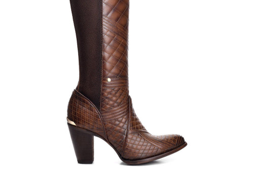 HONEY EMBROIDERY ROUND TOE