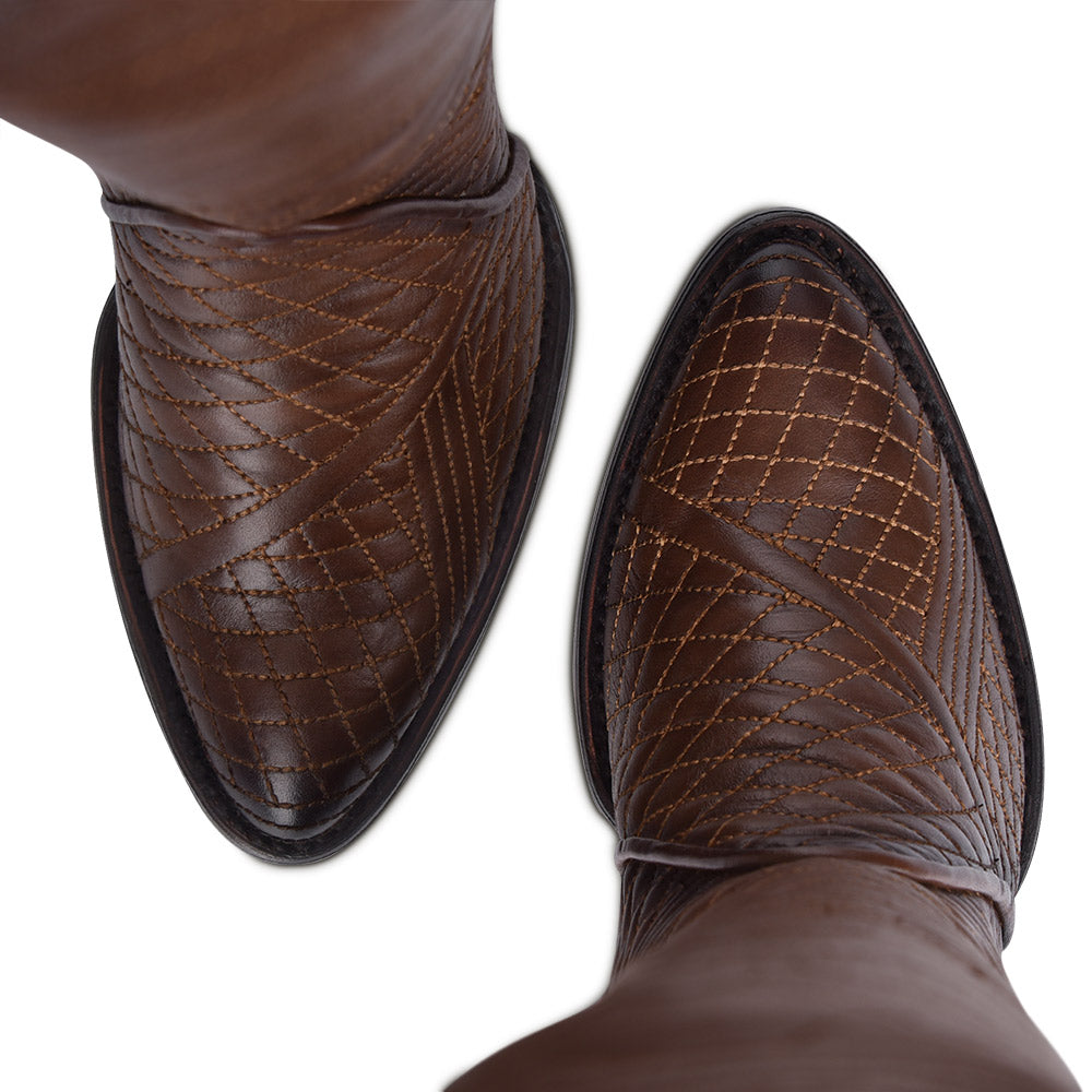 HONEY EMBROIDERY ROUND TOE