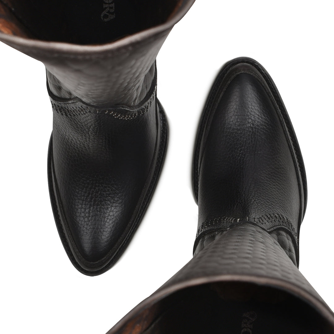 Black Elastic Round