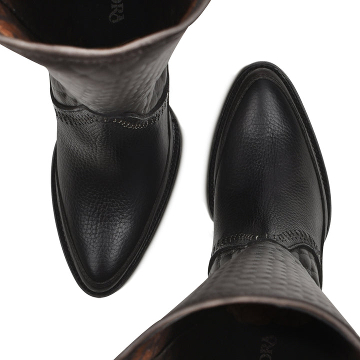 Black Elastic Round