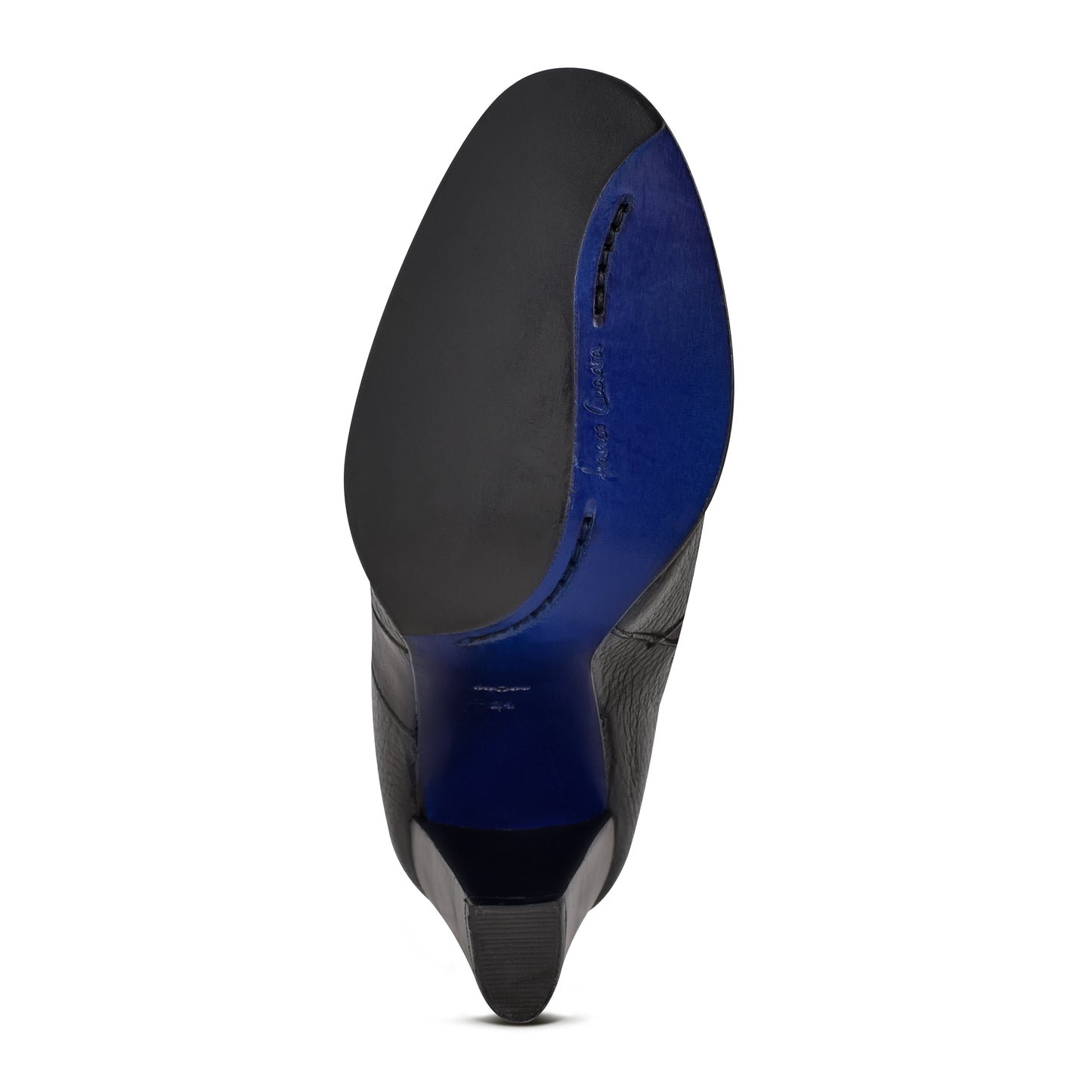 Black Deer Zipper Round Toe