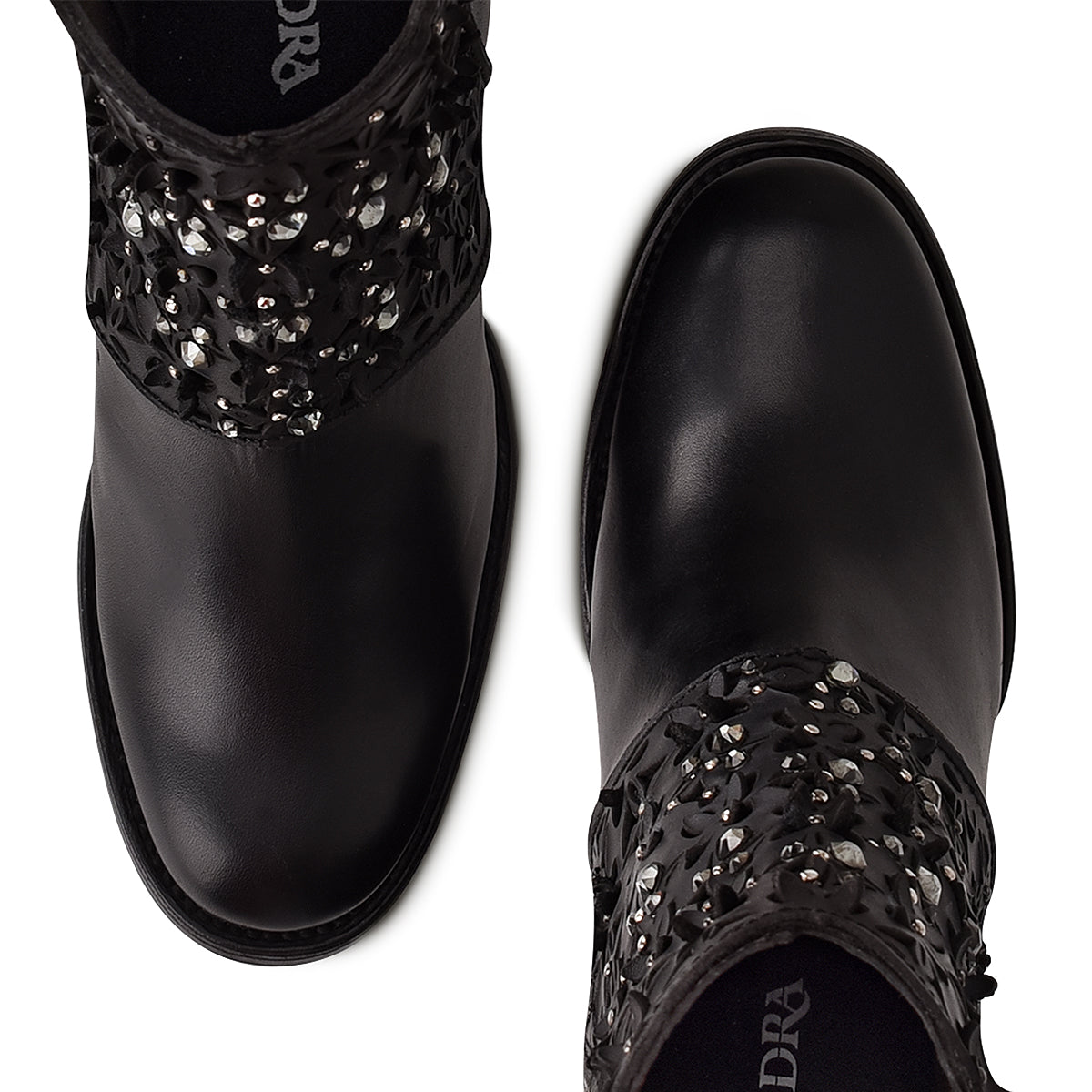 Cuadra Black Laser & Crystals CU439