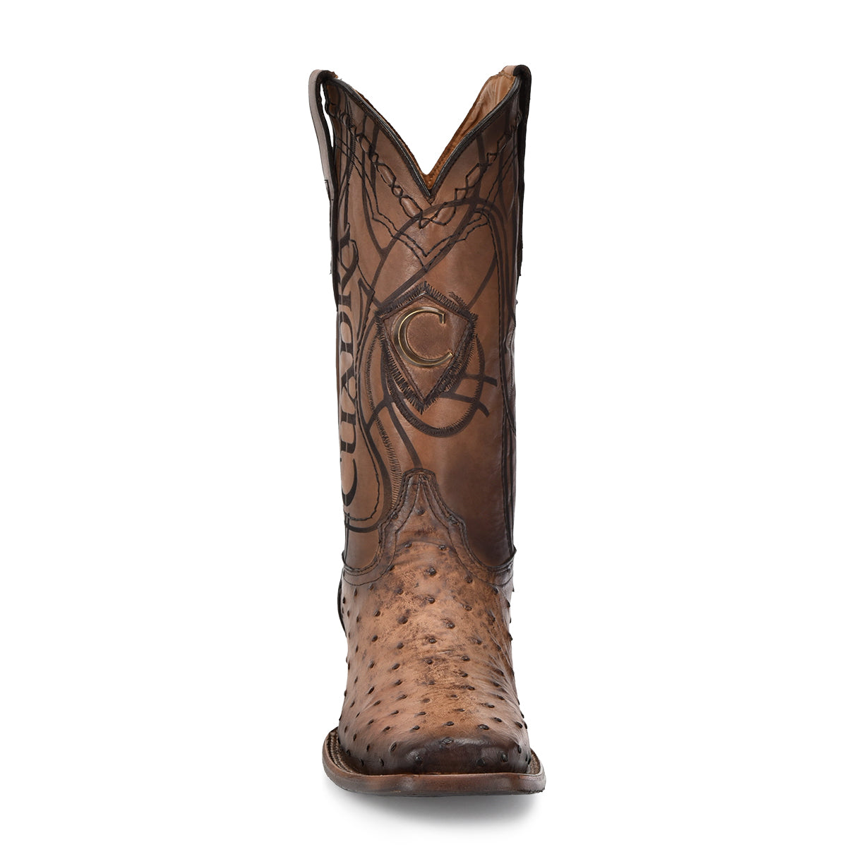OSTRICH EMBROIDERY & LASER & WOVEN CU744