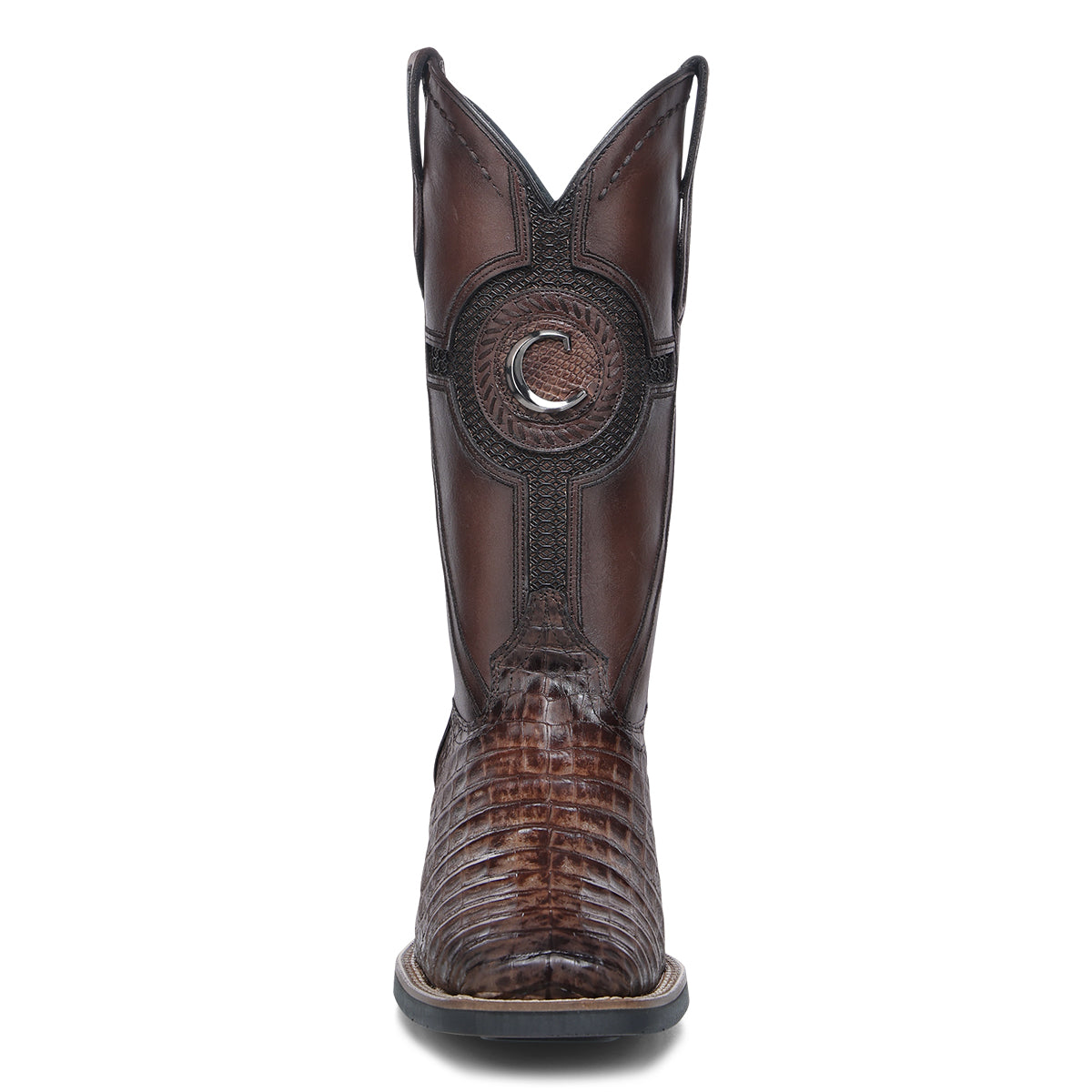 Cuadra Brown Caiman Embroidery CU975