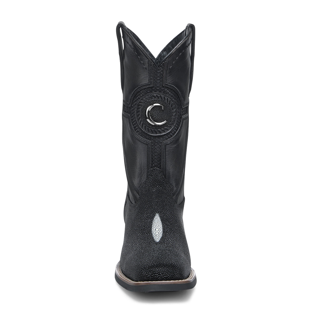 Cuadra Black Stingray Embroidery & Laser Woven CC221