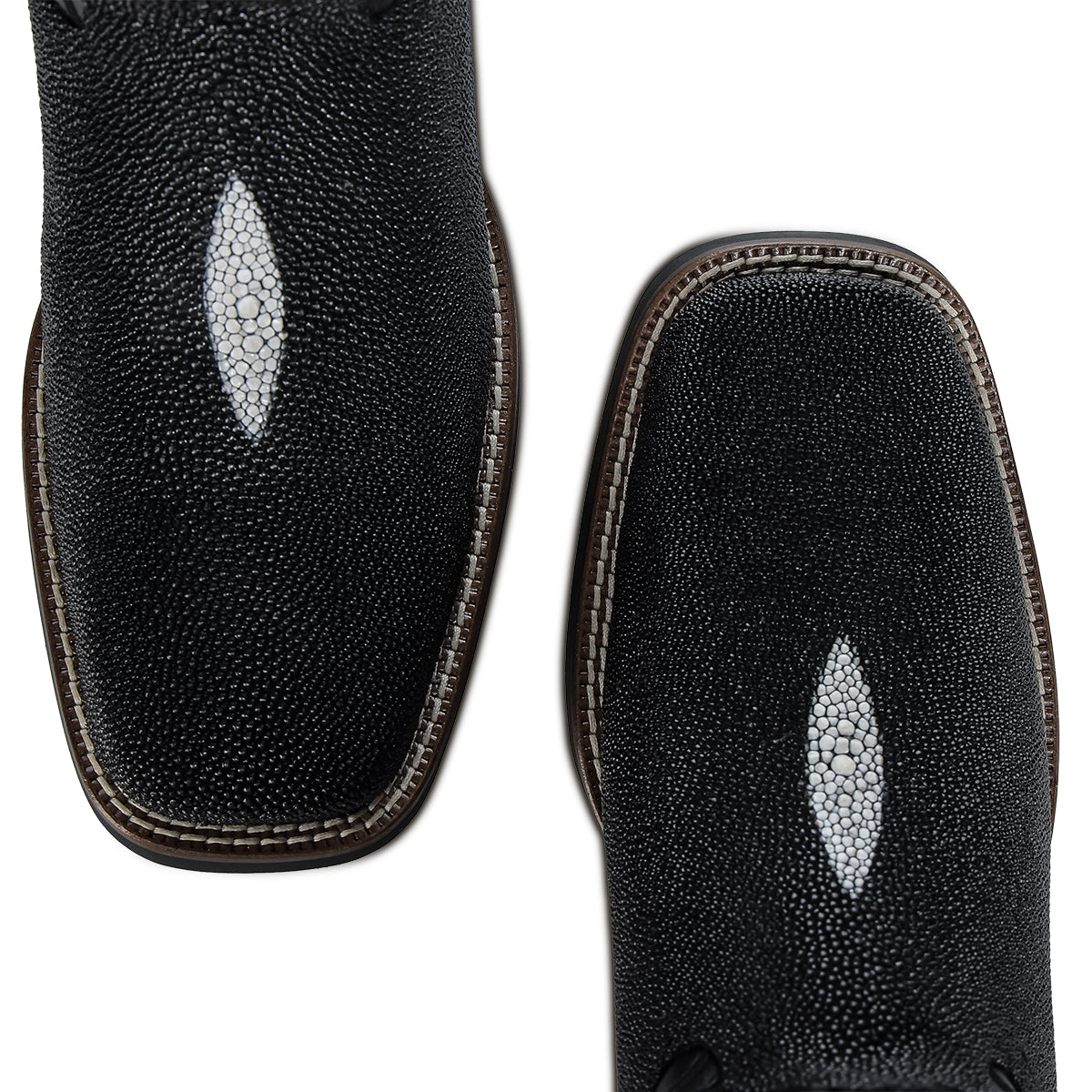 Cuadra Black Stingray Embroidery & Laser Woven CC221