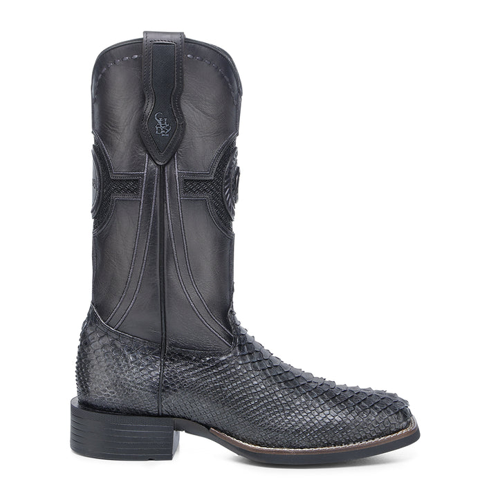 GREY PYTHON EMBROIDERY CU977