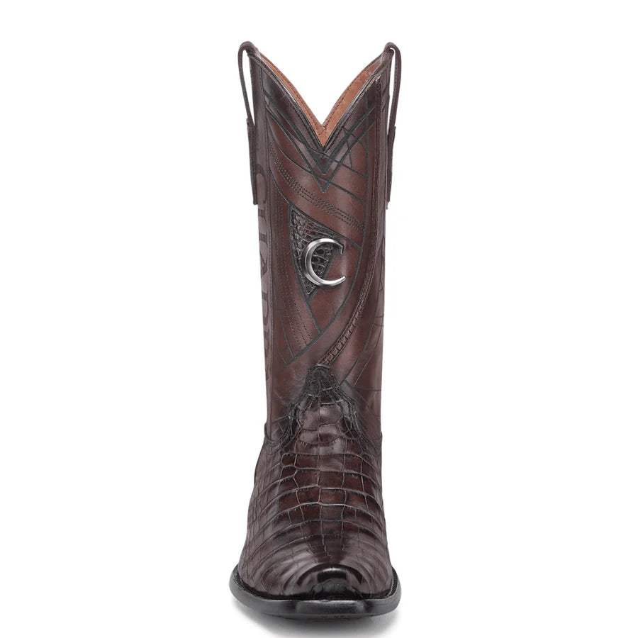 Cuadra Chocolate Alligator Luxo Moka Laser & Embroidery CC271