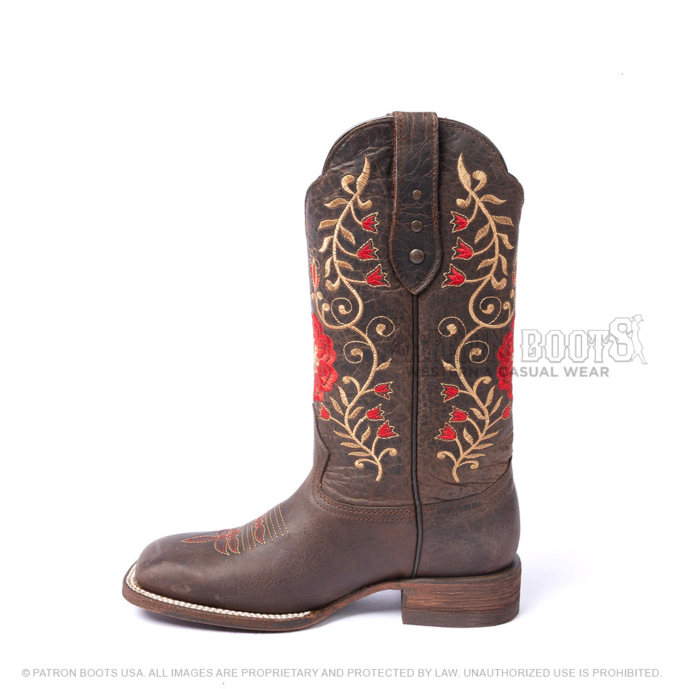 Botas Artillero Desert Brown / Red H-32 Flor