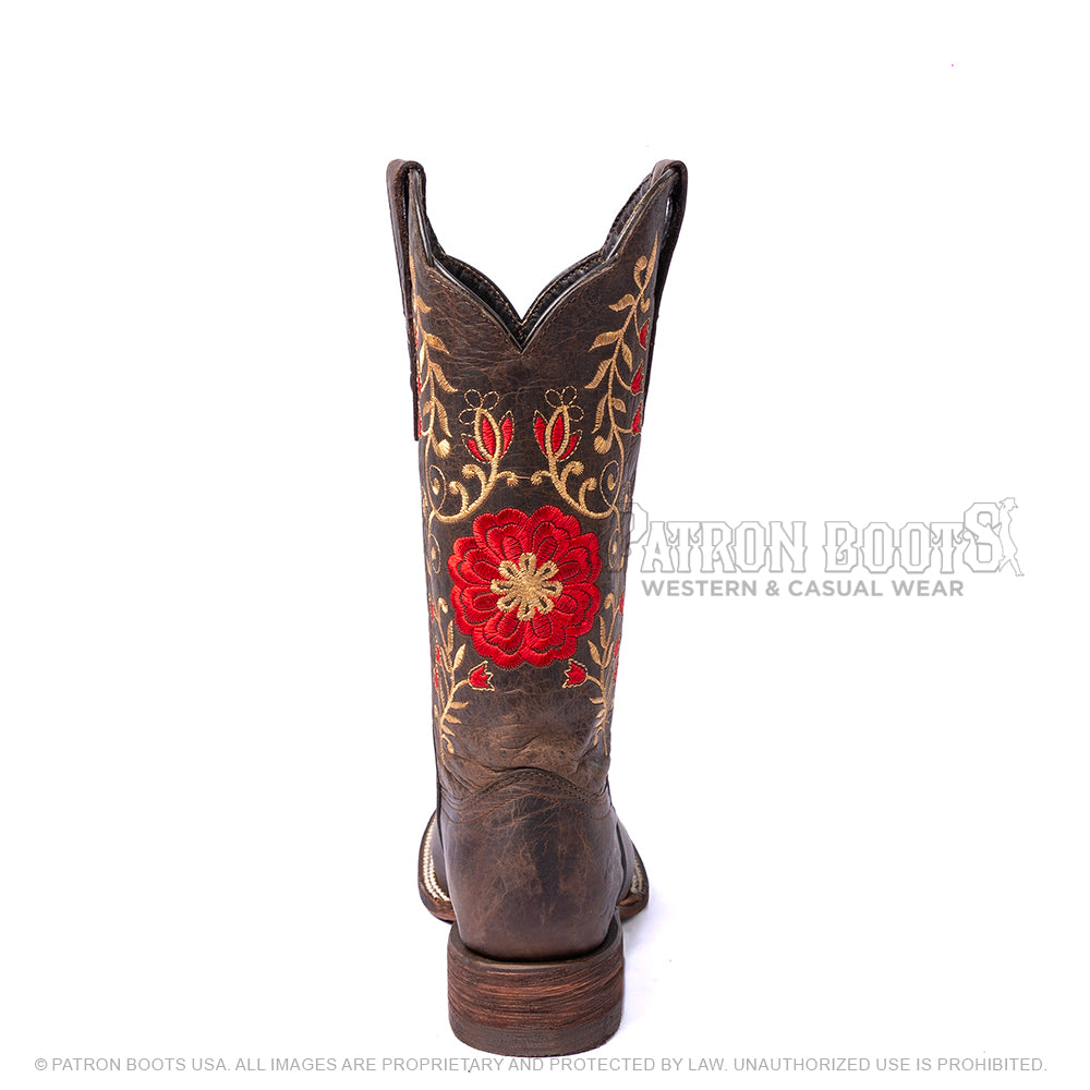 Botas Artillero Desert Brown / Red H-32 Flor