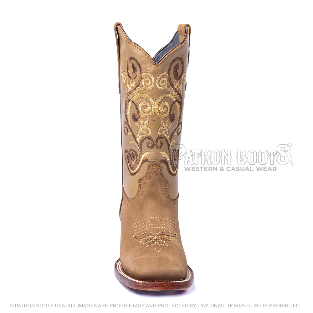 Los Angeles Boots Leather Nobuck Taupe 306361