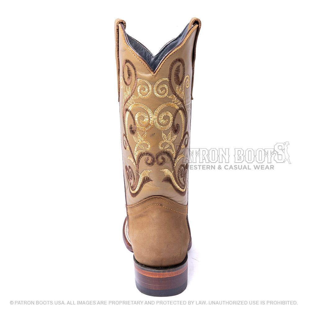 Los Angeles Boots Leather Nobuck Taupe 306361