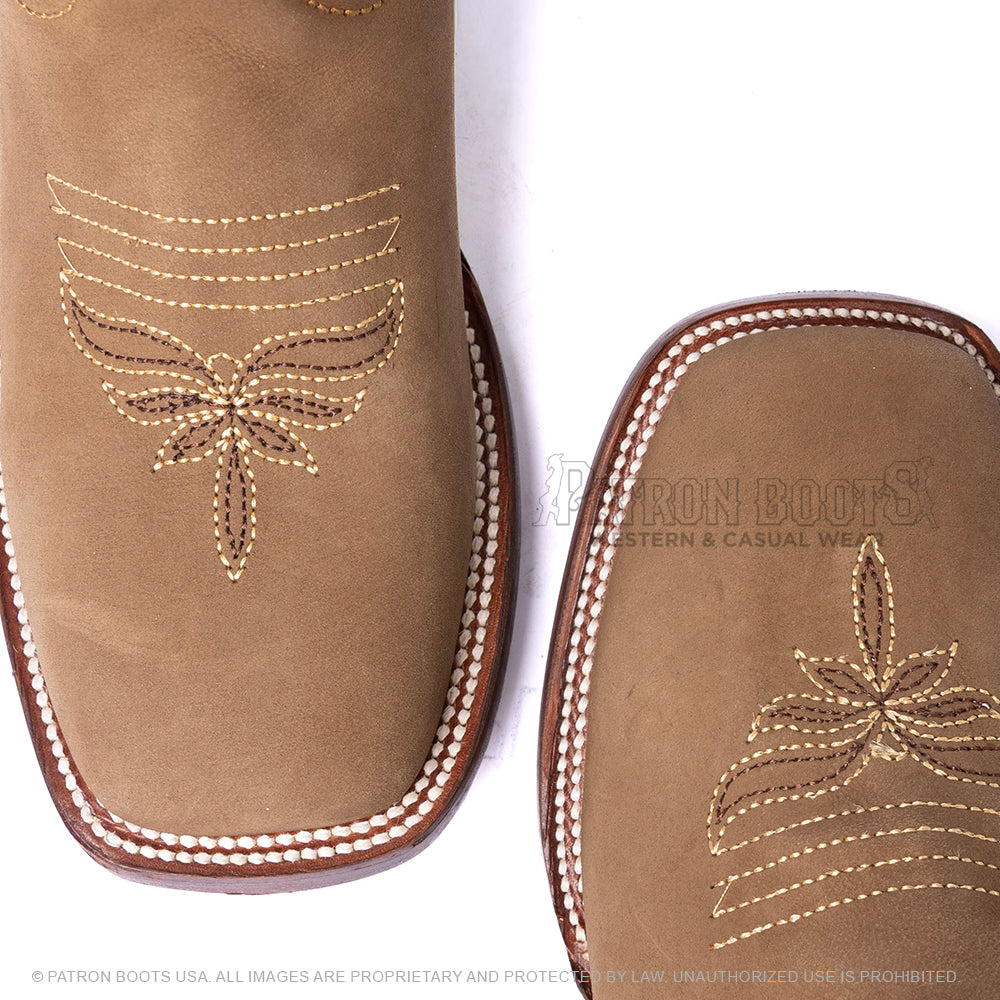 Los Angeles Boots Leather Nobuck Taupe 306361
