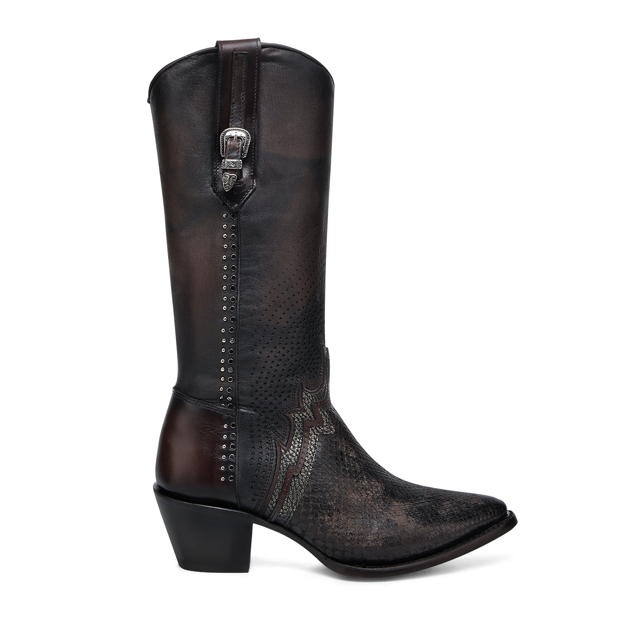 Patron Piethon CHOCOLATE PYTHON CC243 – Patron Boots USA