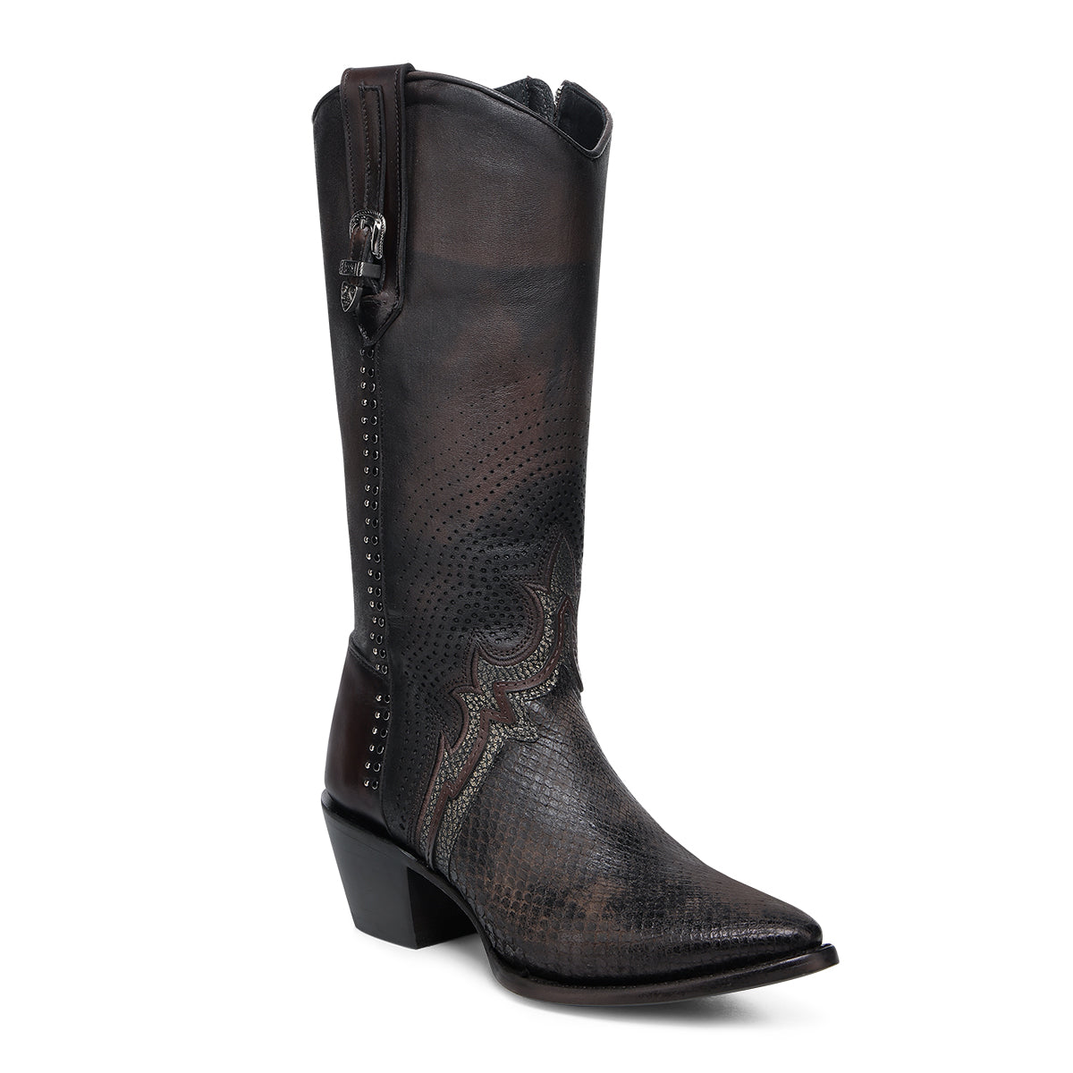 Patron Piethon CHOCOLATE PYTHON CC243 – Patron Boots USA