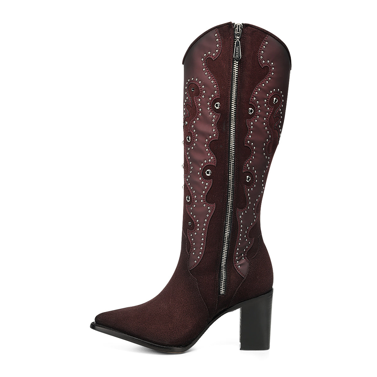 Cuadra Wine Crystal Stud CC358