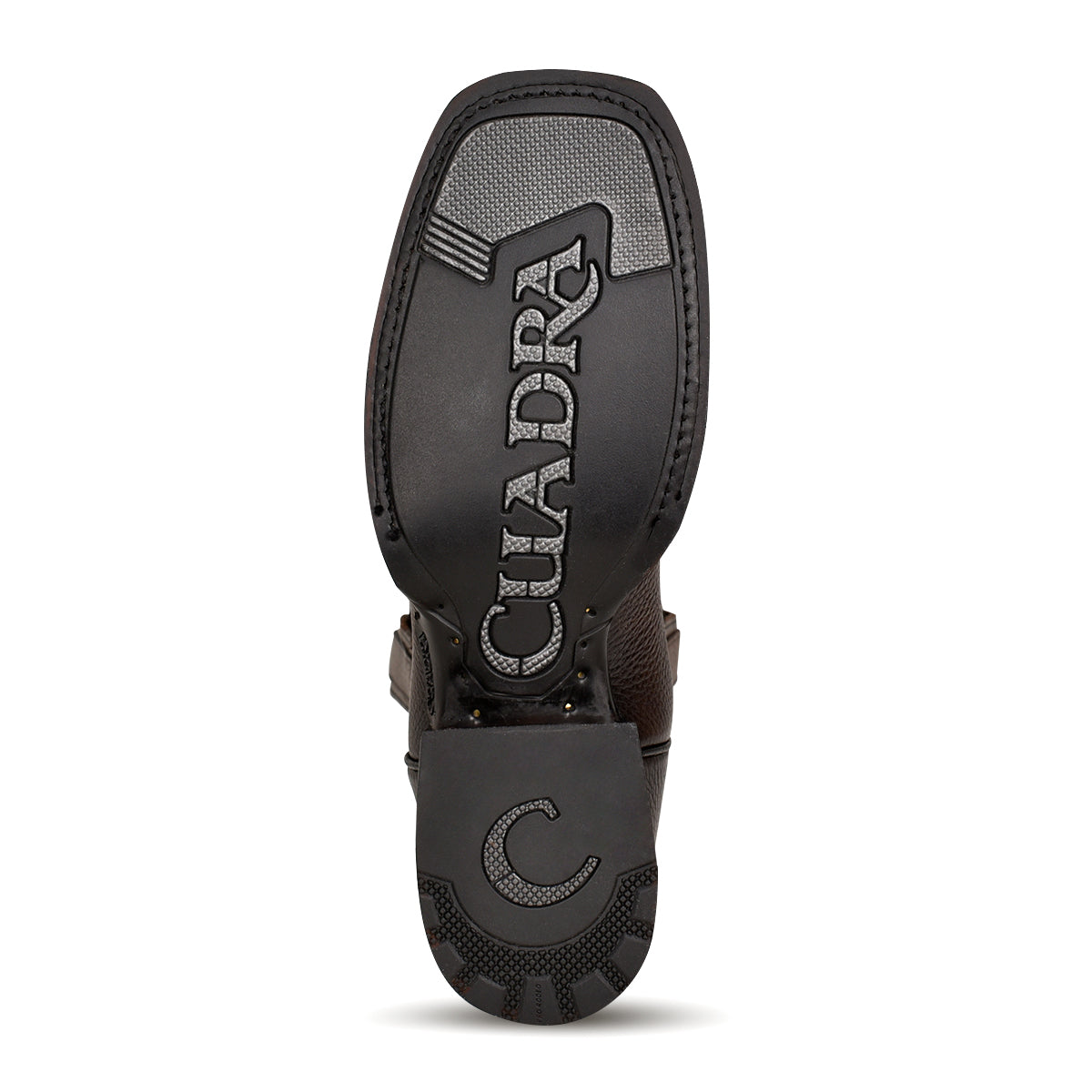 Cuadra Brown Embroidery Square Toe CU655