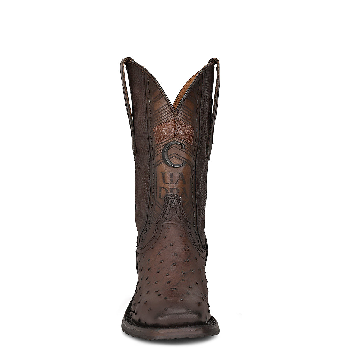 Cuadra Tabaco Ostrich Laser & Woven Square CU664