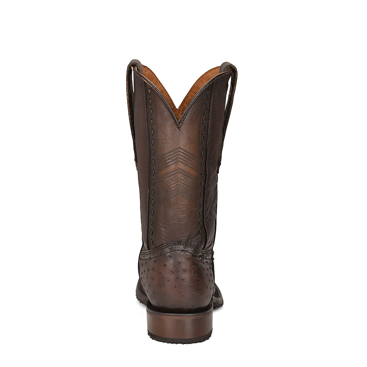 Cuadra Tabaco Ostrich Laser & Woven Square CU664