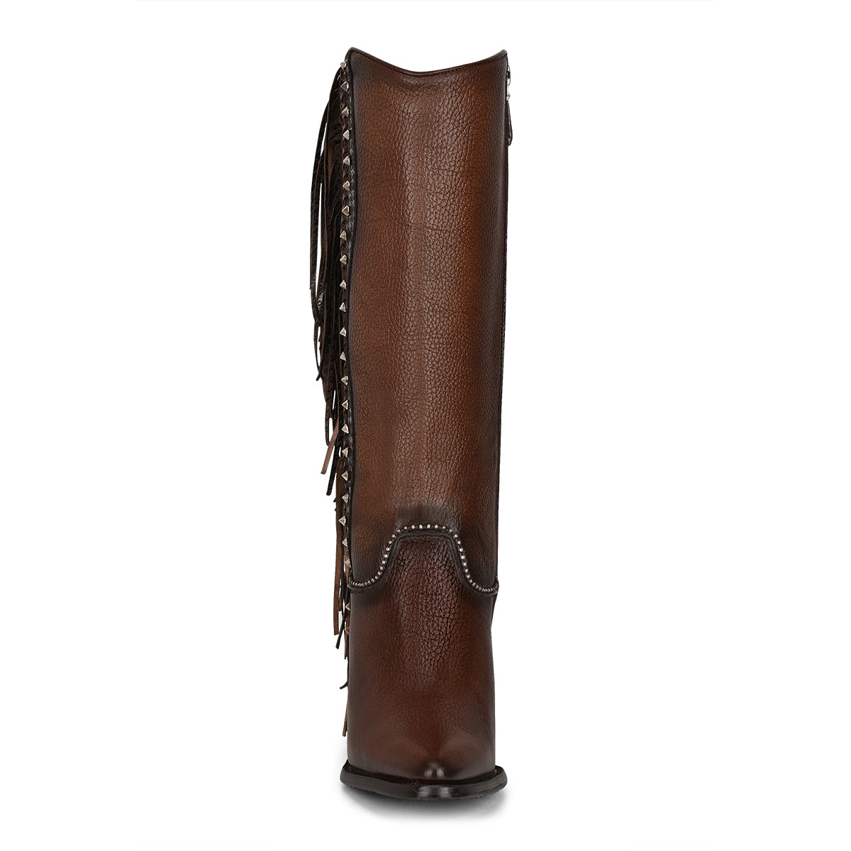 Cuadra Brown Studs & Fringe Pointed Toe CU695