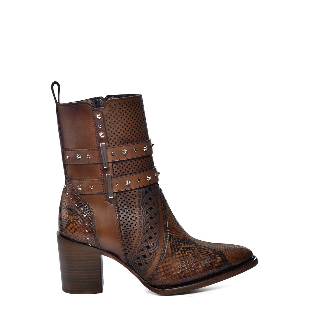 Plunge Maple Python Zipper & Studs