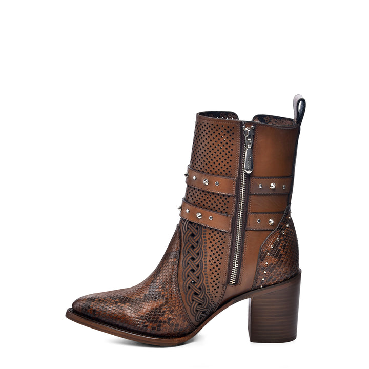 Plunge Maple Python Zipper & Studs