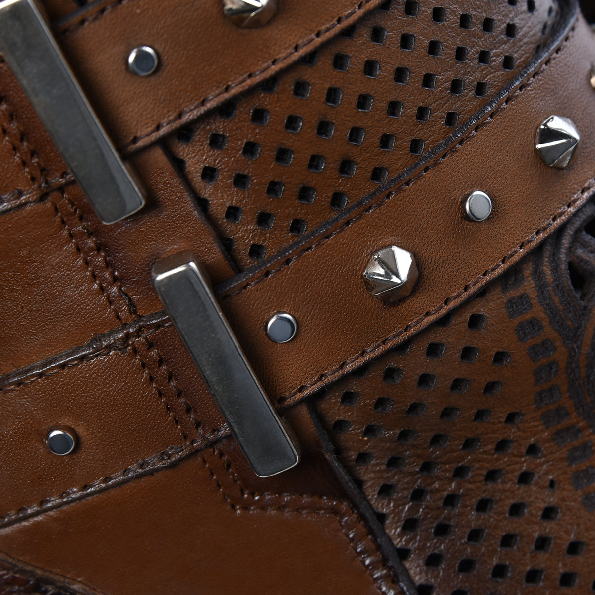 Plunge Maple Python Zipper & Studs