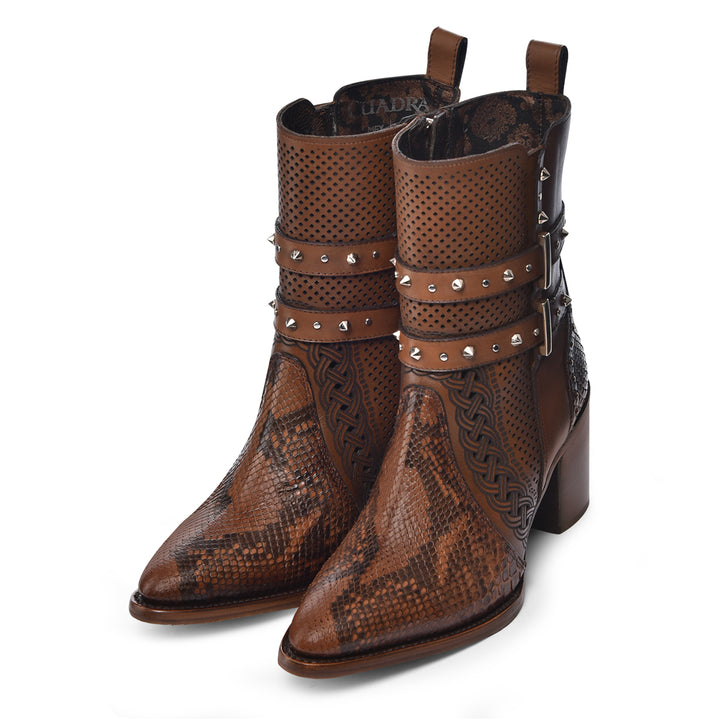 Plunge Maple Python Zipper & Studs