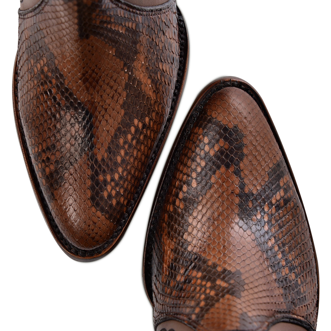 Plunge Maple Python Zipper & Studs
