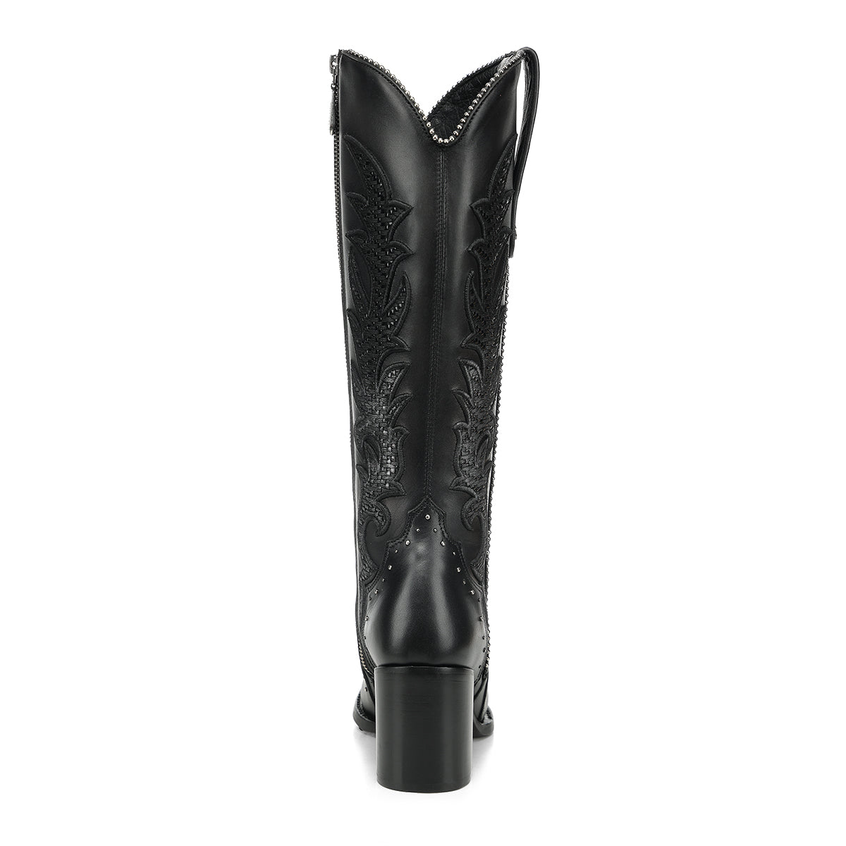 Cuadra LD Black Embroidery Woven & Studs CC337