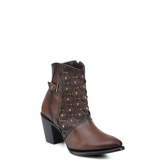 Cuadra Brown Laser Embroidery CU877