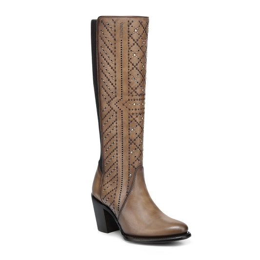Cuadra Almond Elastic & Embroidery CC258