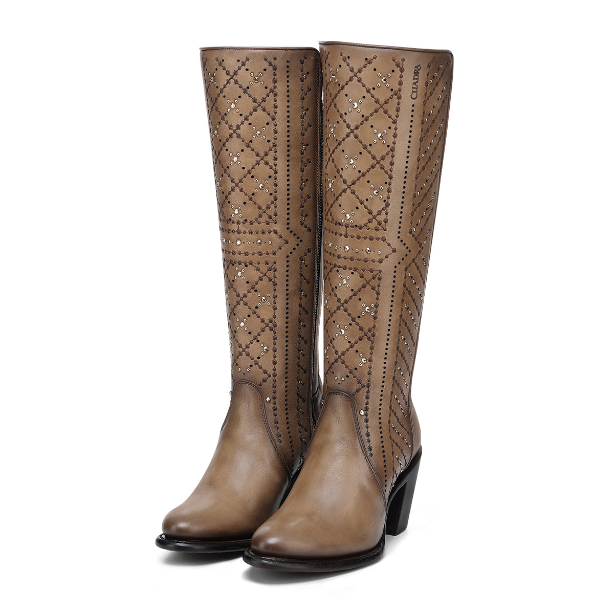 Cuadra Almond Elastic & Embroidery CC258