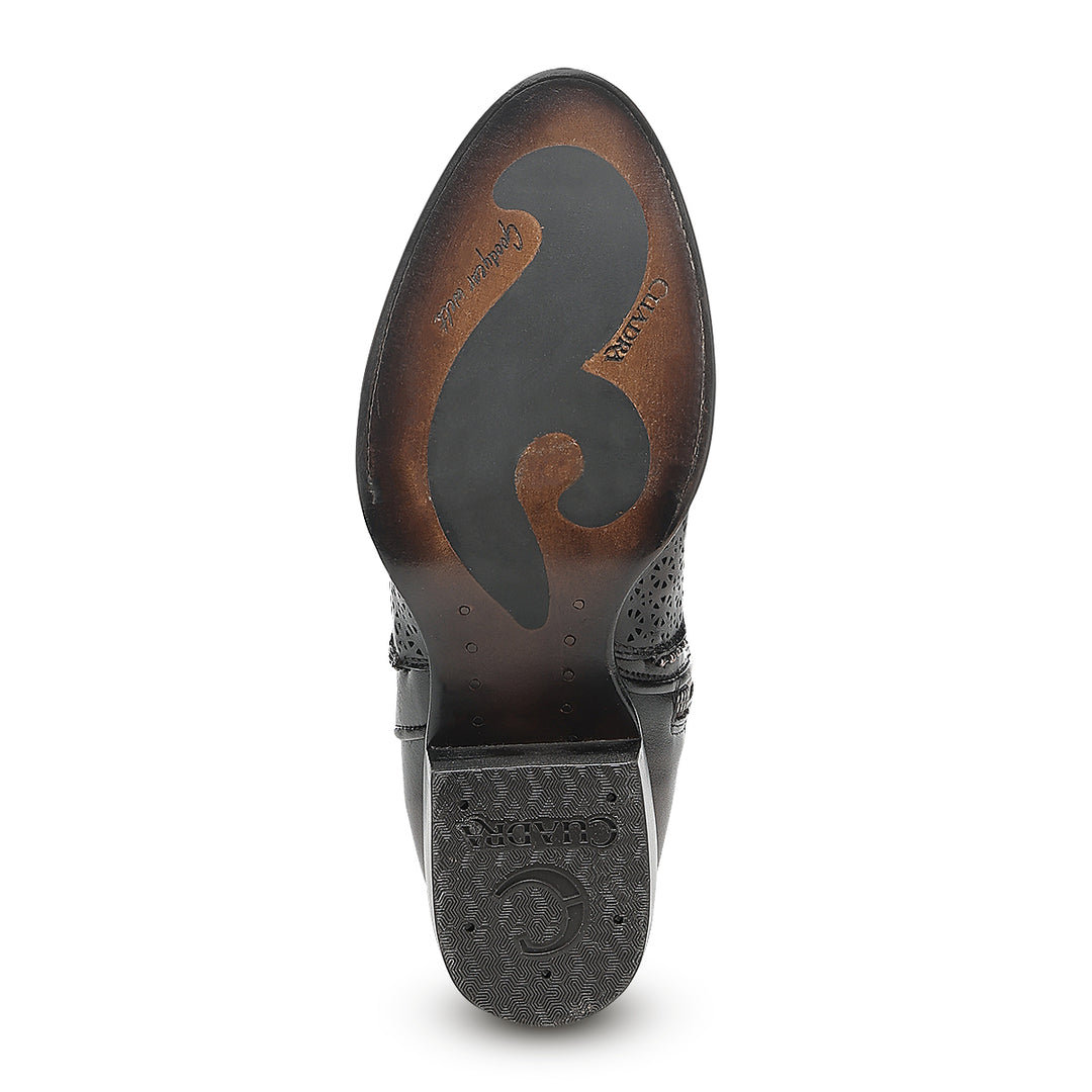 BROWN ELASTIC & LASER & STUDS CC263