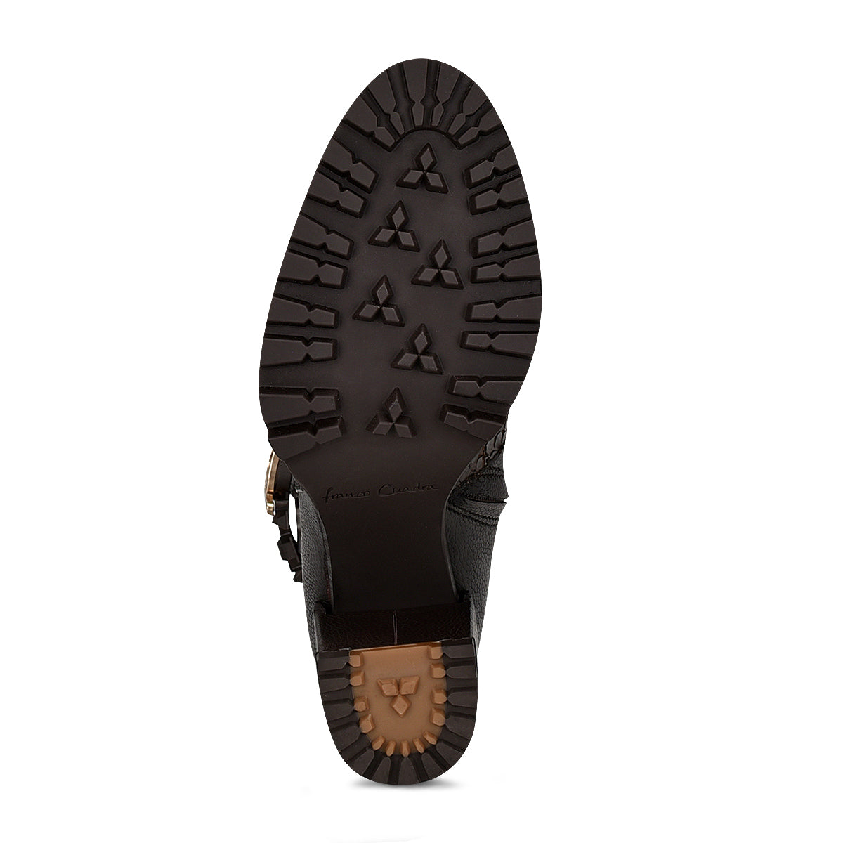 Brown Python ZIpper Round Toe