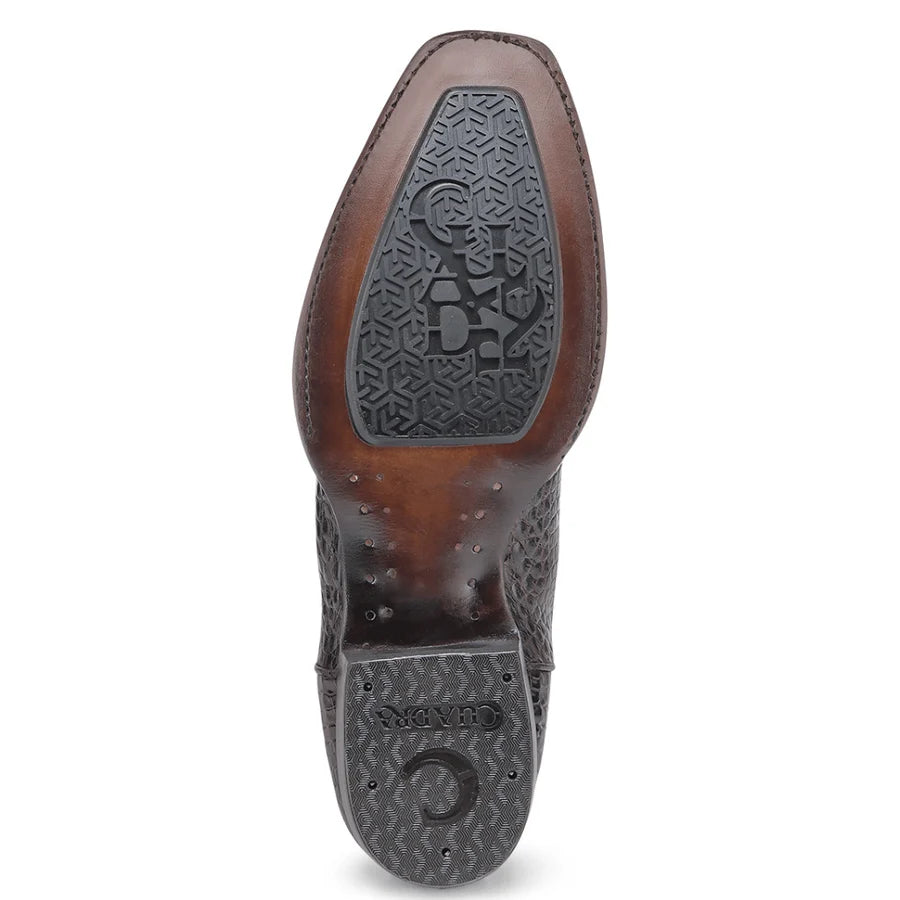 Cuadra Chocolate Alligator Luxo Moka Laser & Embroidery CC271