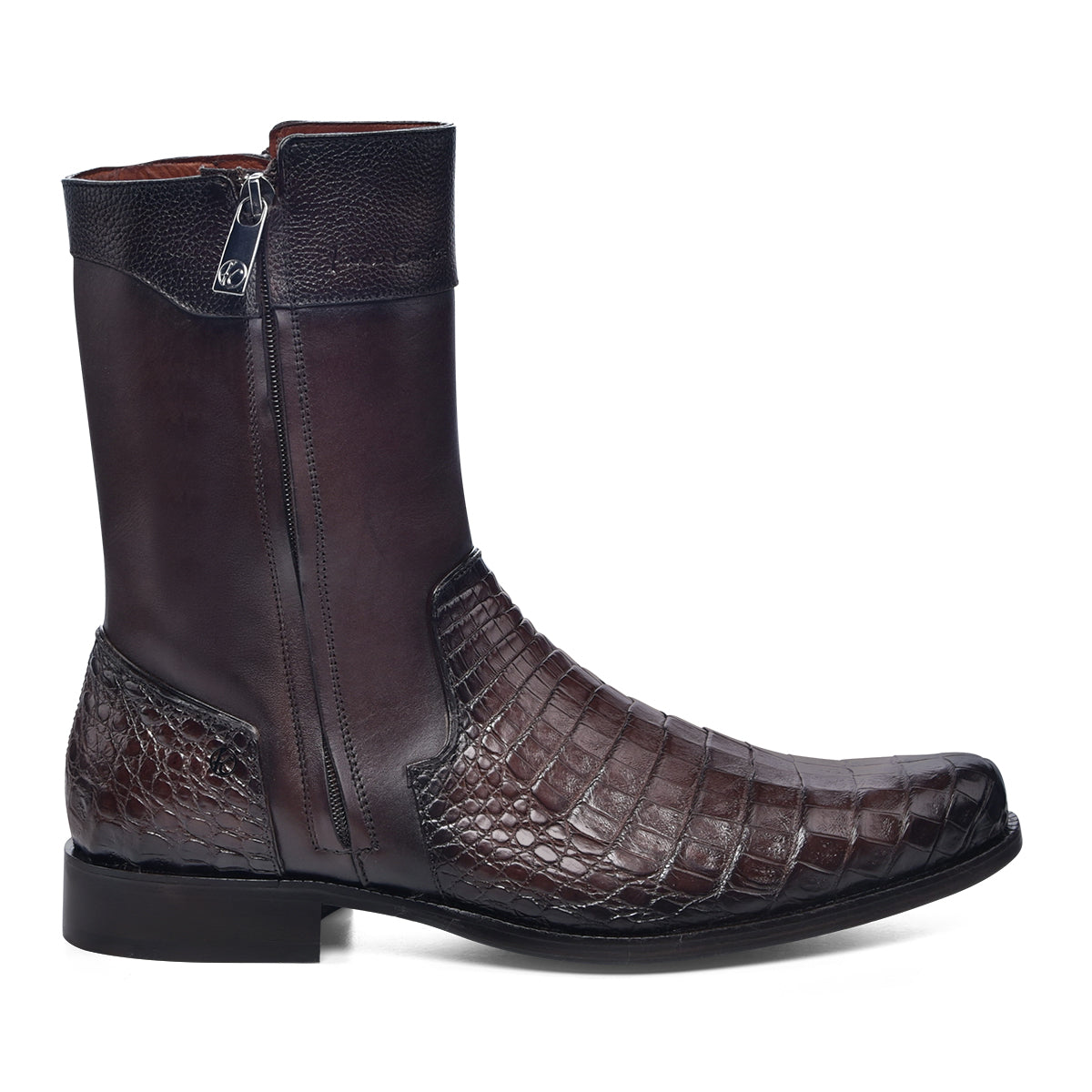 Cuadra Brown Caiman/Dark Brown Cowhide FC867