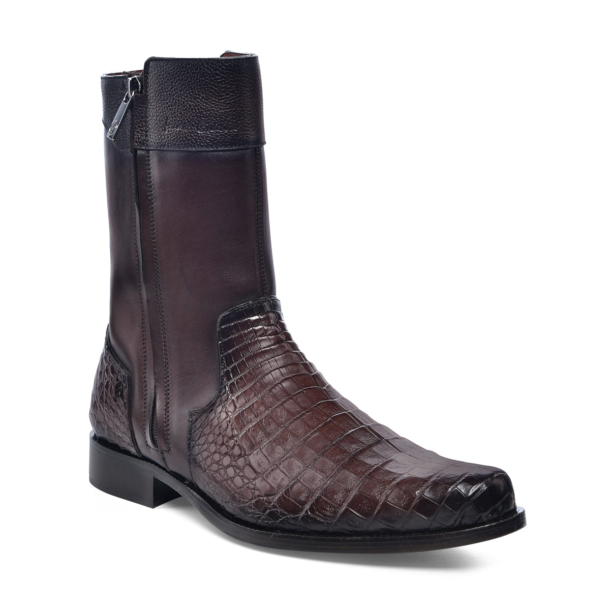Cuadra Brown Caiman/Dark Brown Cowhide FC867