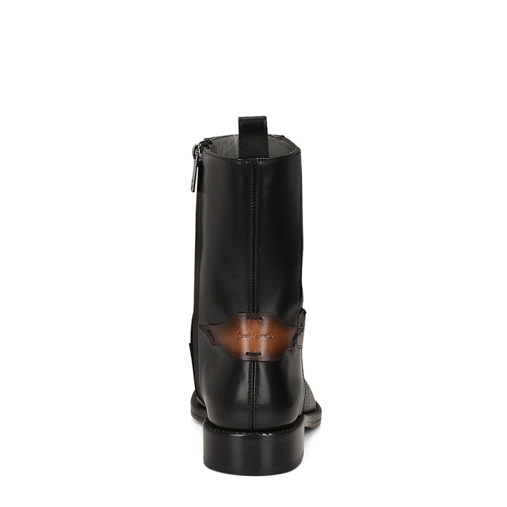 BOOT BLACK DEER/CALF