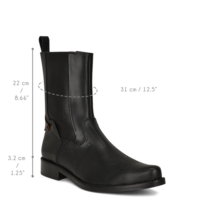BOOT BLACK DEER/CALF