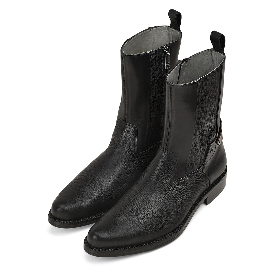 BOOT BLACK DEER/CALF