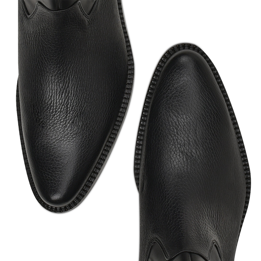 BOOT BLACK DEER/CALF