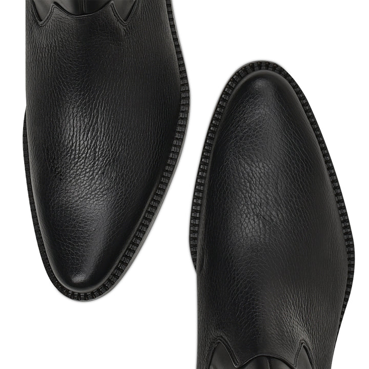 BOOT BLACK DEER/CALF