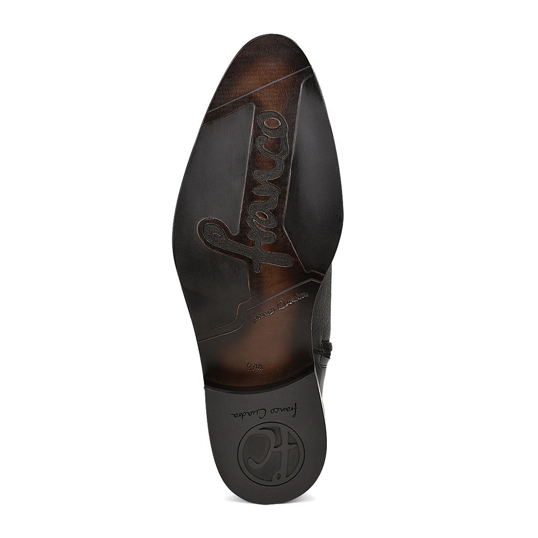 BOOT BLACK DEER/CALF