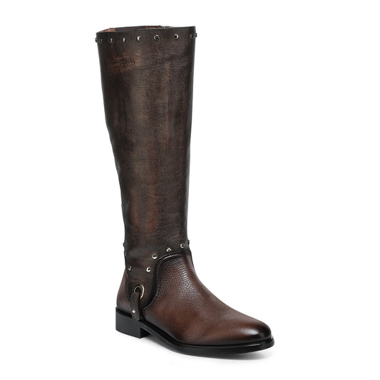 Cuadra Brown Boot Deer / Cowhide FF278